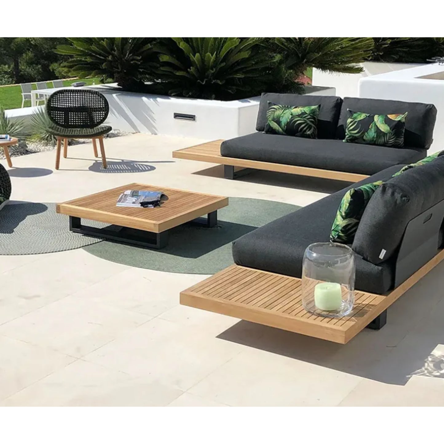 Modern Luxe Patio Lounge Set