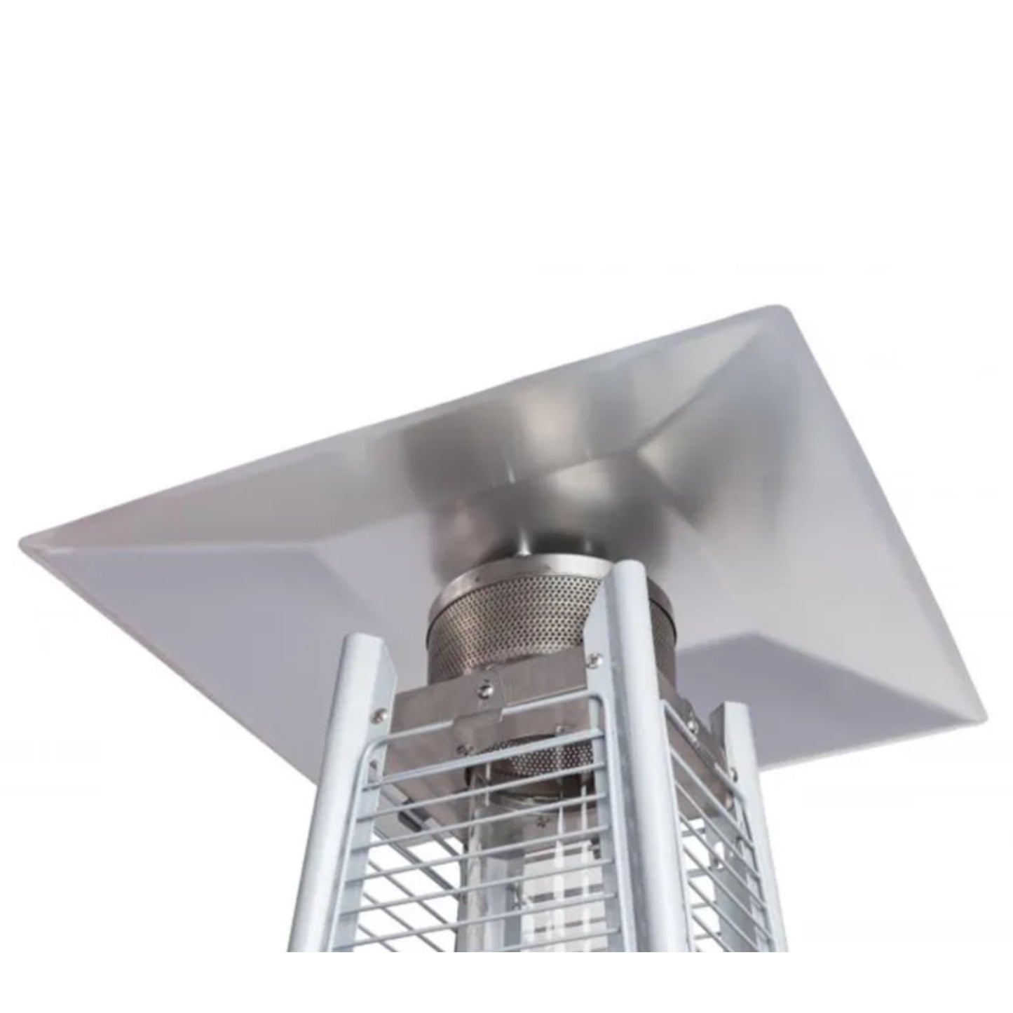 Stainless Steel Pyramid Flame Liquid Propane Patio Heater