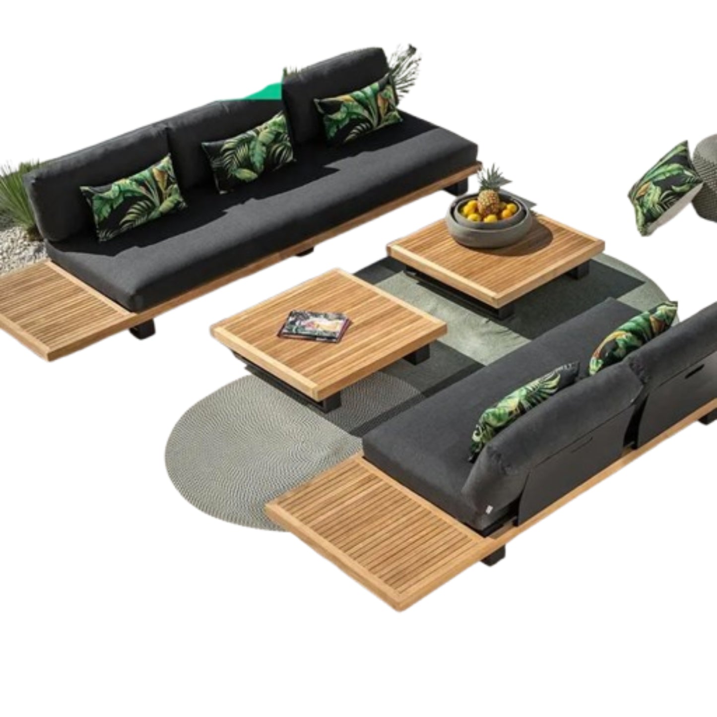 Modern Luxe Patio Lounge Set